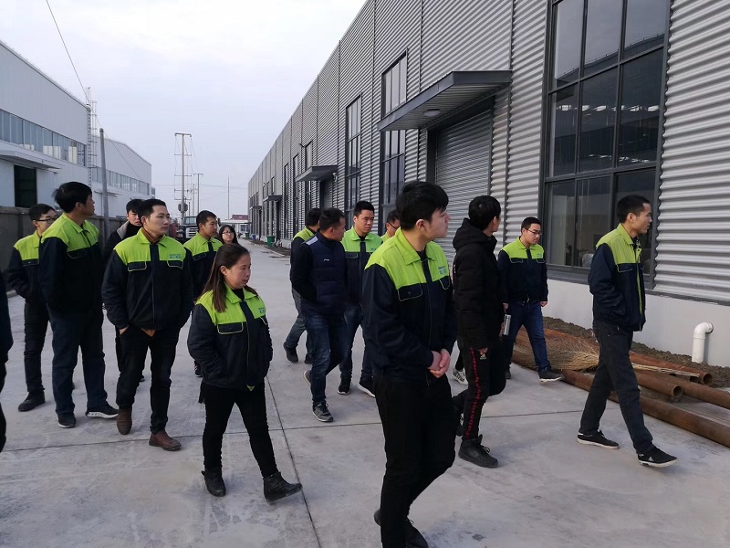 2019年2月15日南通工廠開工第一天全面培訓(xùn)晚上開工宴