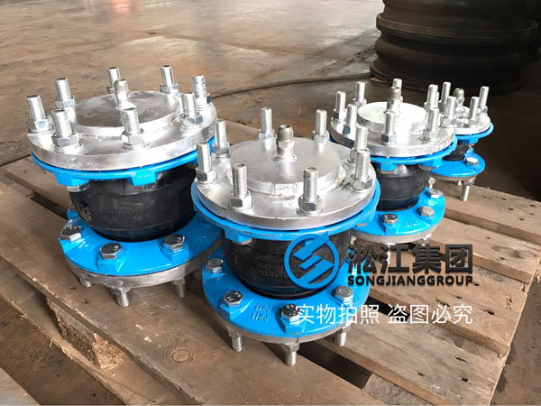 第一批新型橡膠軟接頭壓力檢測(cè)現(xiàn)場(chǎng)