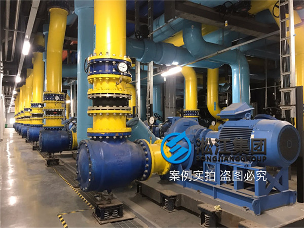 合肥京東方B9橡膠軟接頭?安裝現(xiàn)場