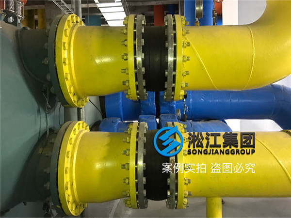 合肥京東方B9橡膠軟接頭?安裝現(xiàn)場