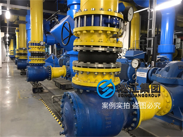 合肥京東方B9橡膠軟接頭?安裝現(xiàn)場